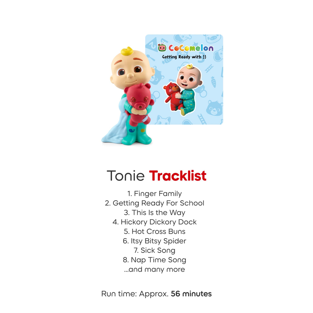 Tonies CoComelon Getting Ready with JJ Audio Figurine for Toniebox | Moonbug