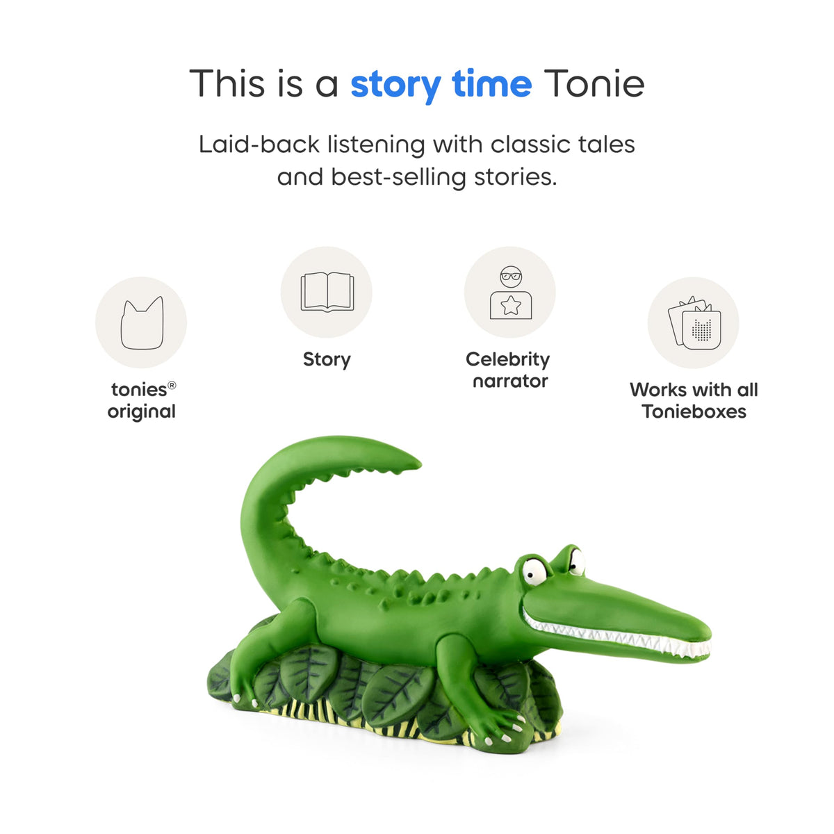 Tonies Enormous Crocodile & More Roald Dahl Stories – Audio Toy Figurine