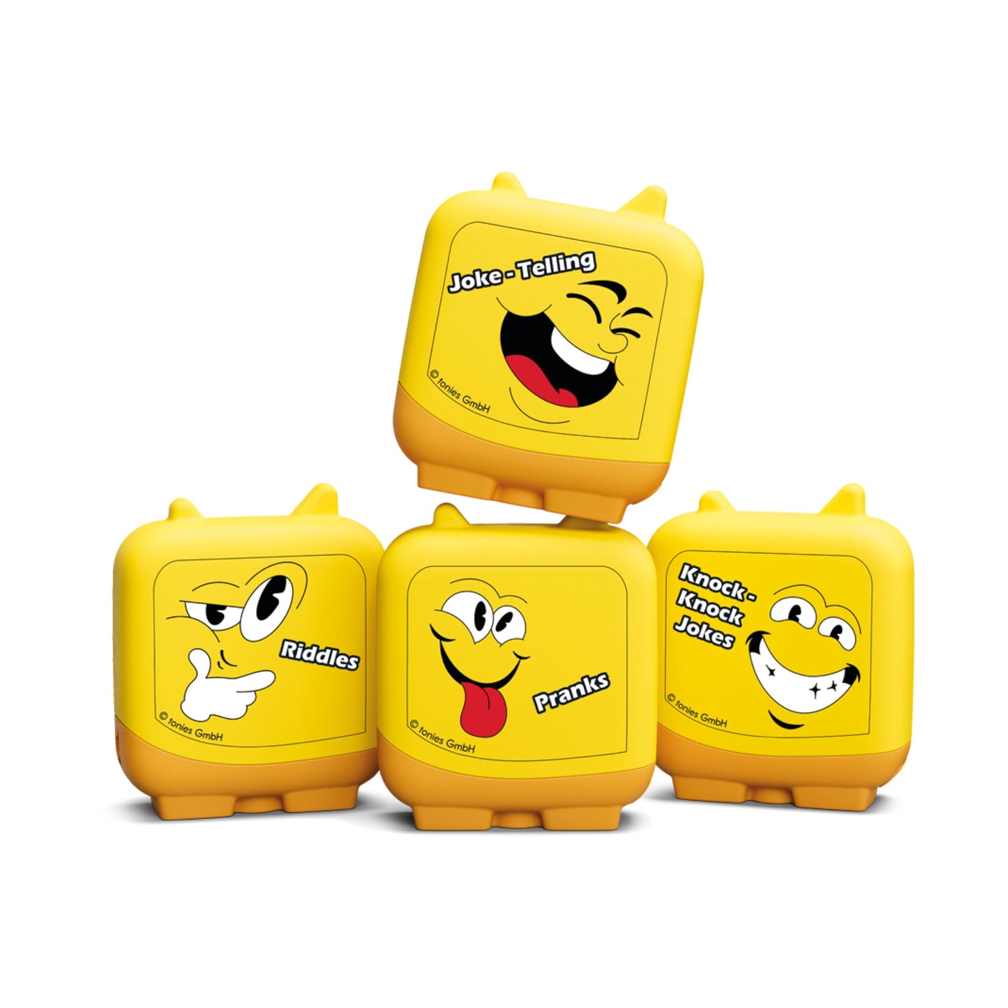 Tonies Kid Comedy Clever Set - 4 Pack | Fun Audio Stories for Kids