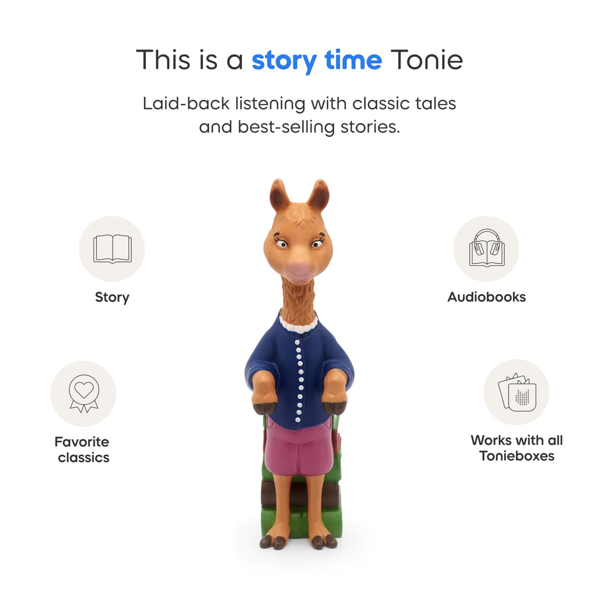 Tonies Mama Llama Audio Toy Figurine – Llama Llama Home with Mama & More