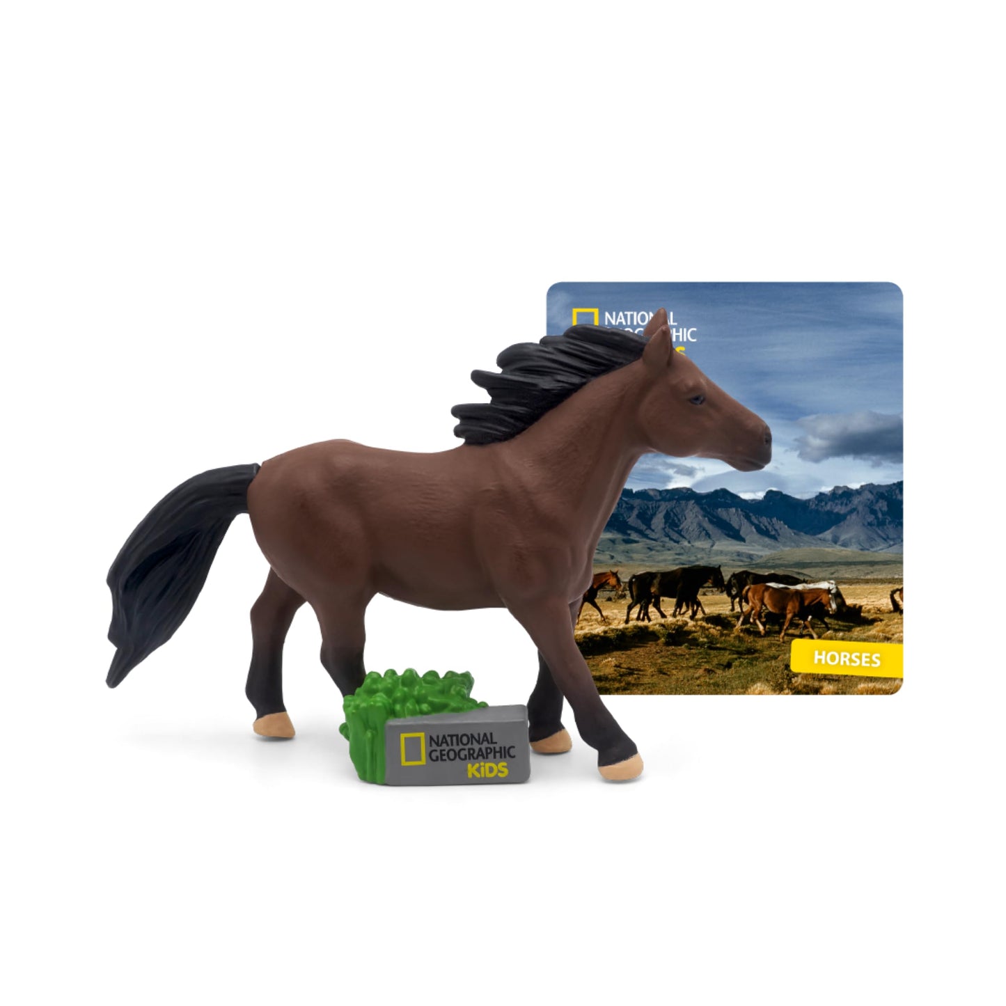 Tonies National Geographic Horse Audio Toy Figurine for Toniebox – Learn About Horses