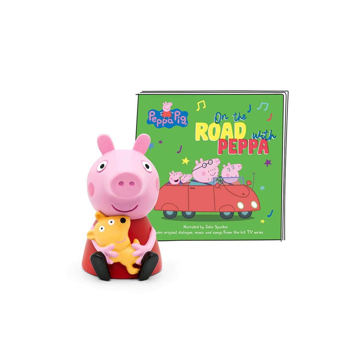 Tonies Peppa Pig Audio Toy Figurine — 9 Stories, 60 Minutes on Toniebox