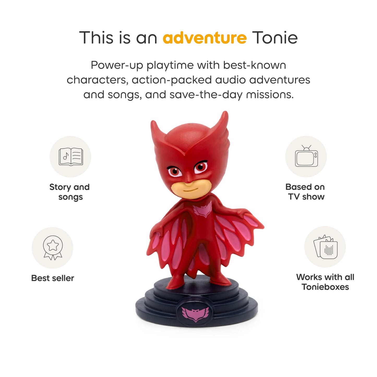 Tonies Owlette Audio Toy Figurine – PJ Masks Collection