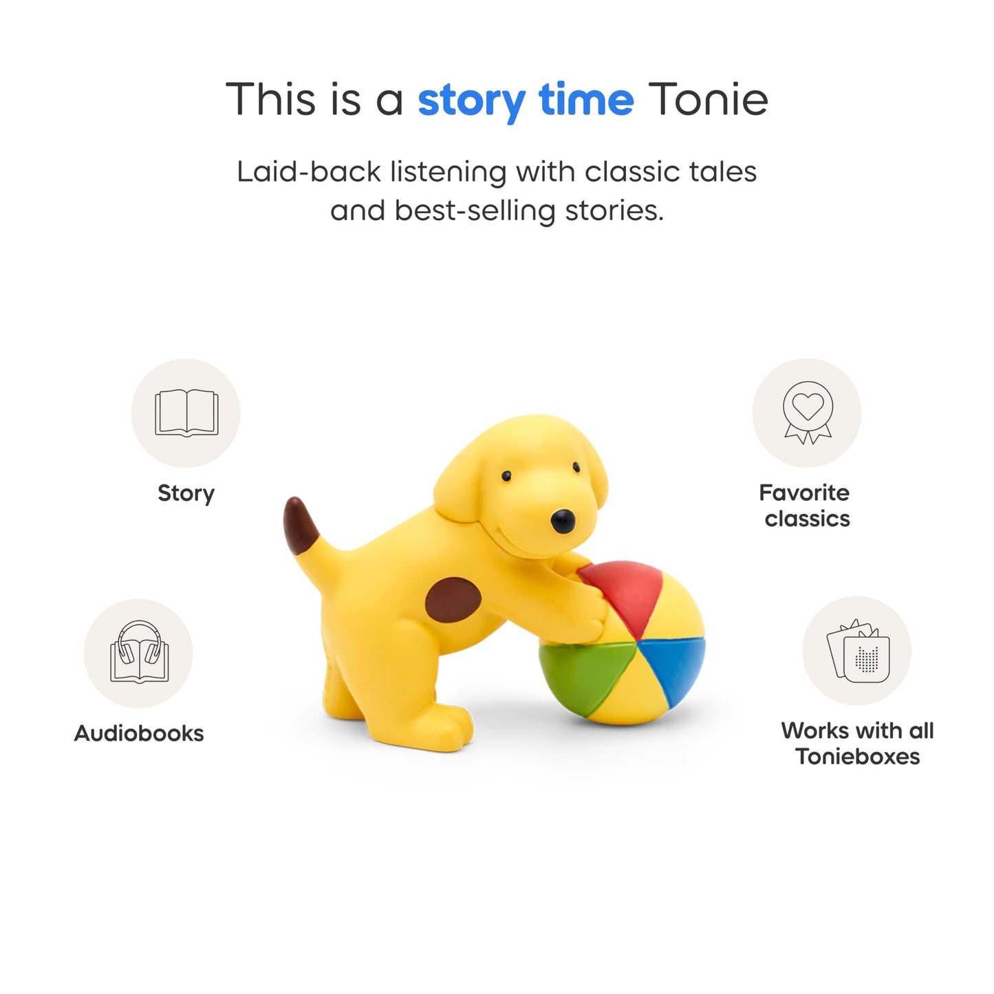 Tonies Spot's Fun with Friends – Eric Hill Audio Toy Figurine for Toniebox