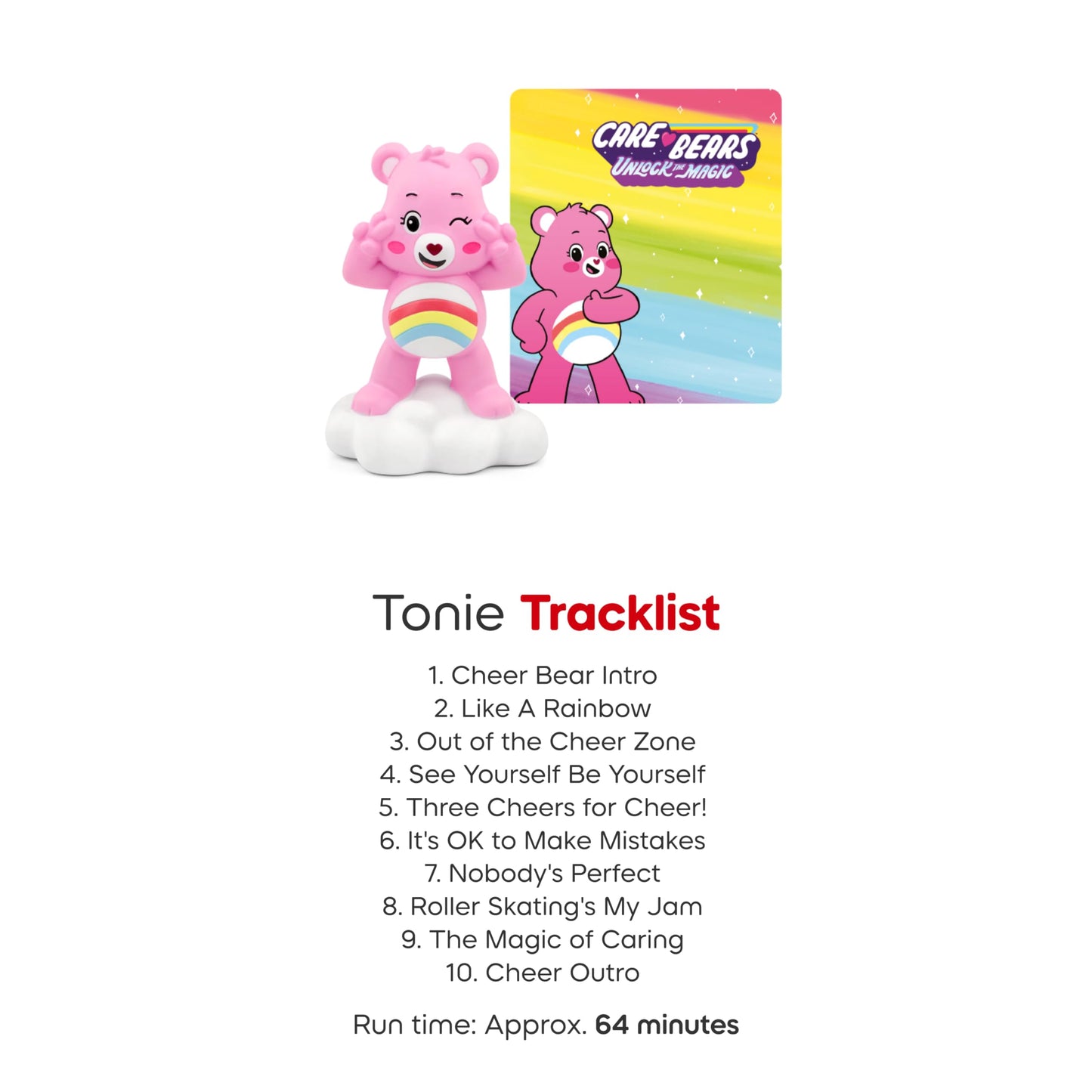 Tonies Cheer Bear Audio Toy Figurine – Care Bears