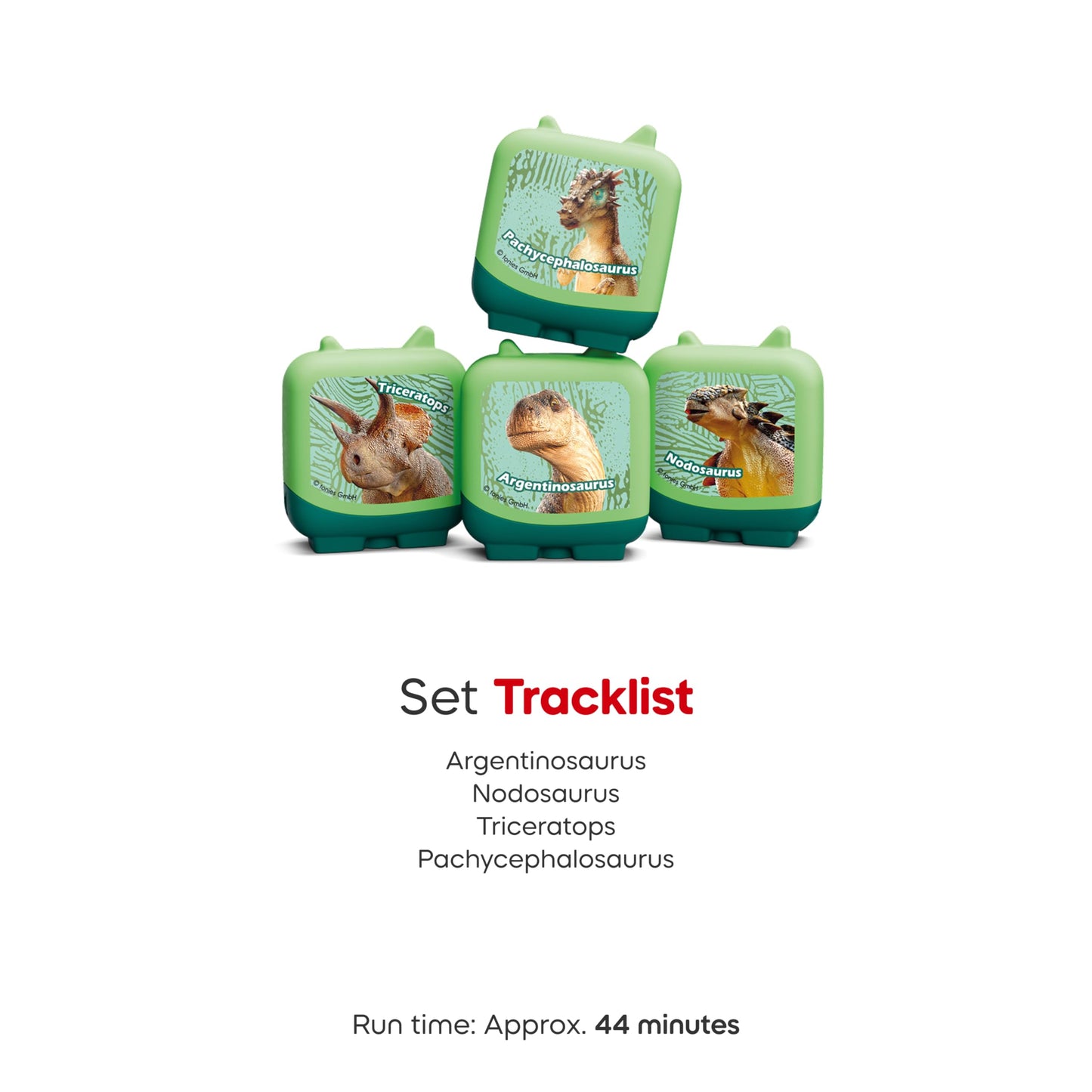 Tonies Gentle Giant Dinosaurs Clever Set - 4 Pack