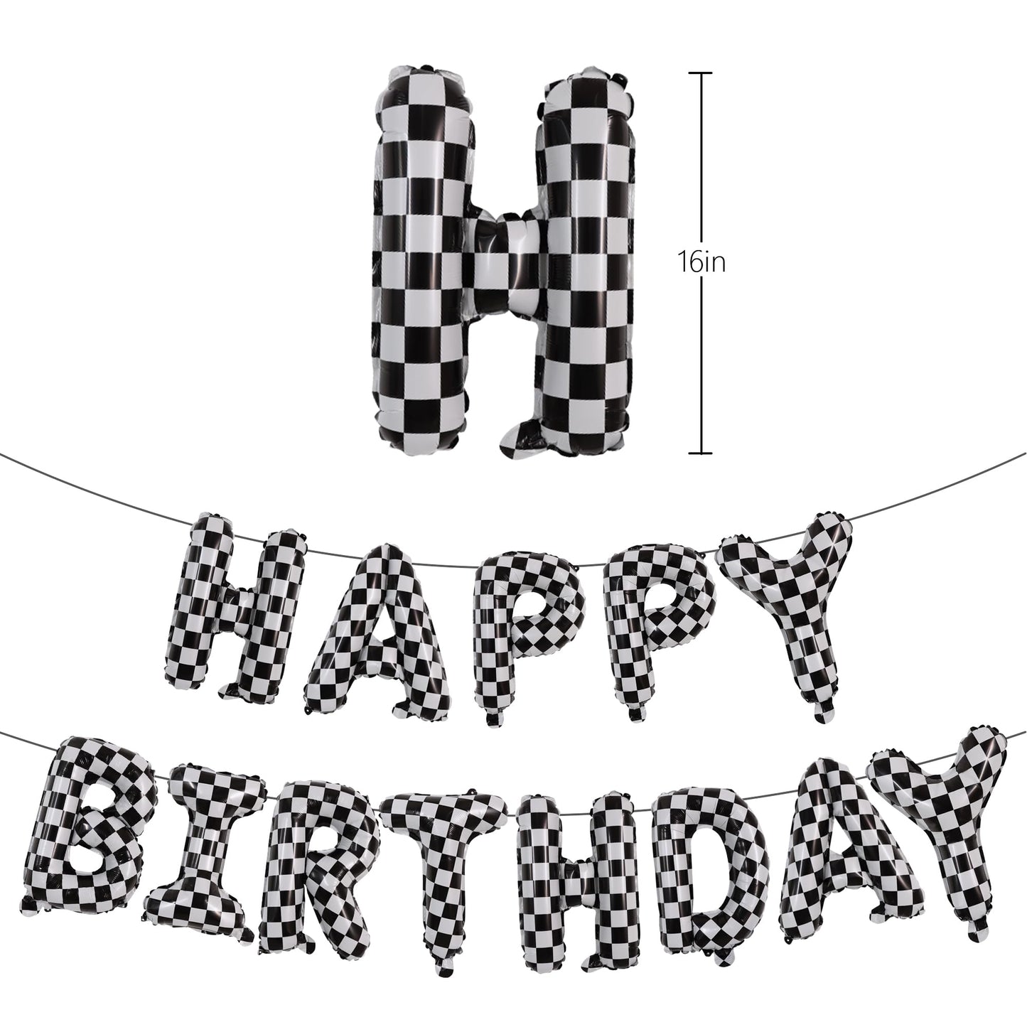 TONIFUL 40-Inch Cream White HOME Letter Balloon + 2x 18-Inch Heart Balloons — Easy Inflate, Reusable Party Decor