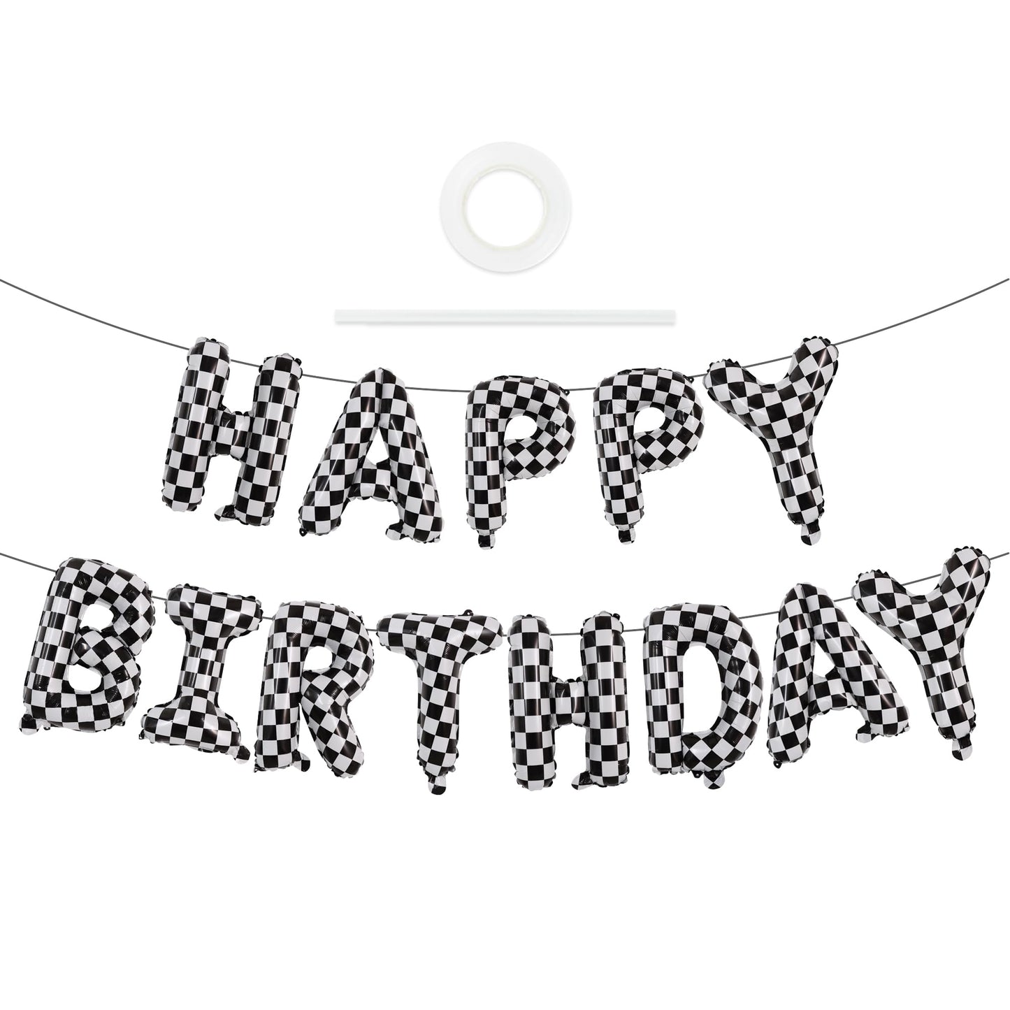 TONIFUL 40-Inch Cream White HOME Letter Balloon + 2x 18-Inch Heart Balloons — Easy Inflate, Reusable Party Decor