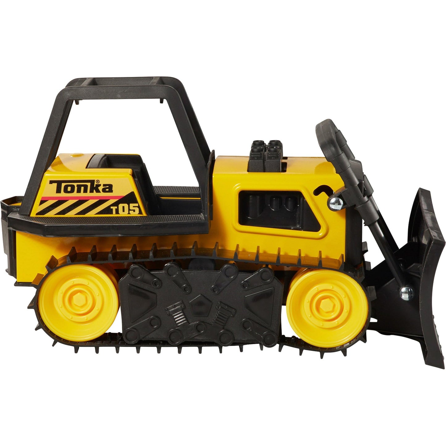 Tonka Steel Bulldozer Vehicle, Yellow - Moveable Blade & Lifetime Guarantee