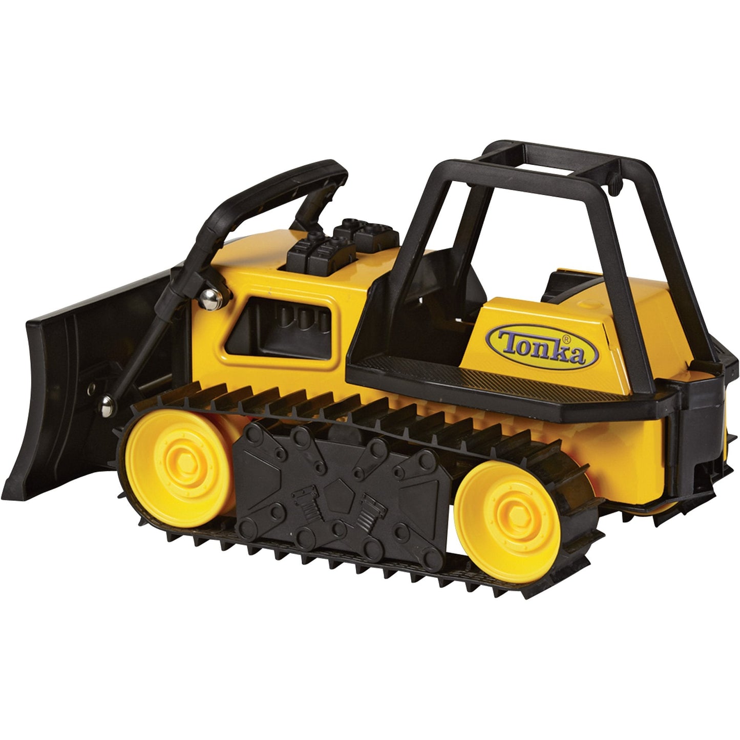 Tonka Steel Bulldozer Vehicle, Yellow - Moveable Blade & Lifetime Guarantee