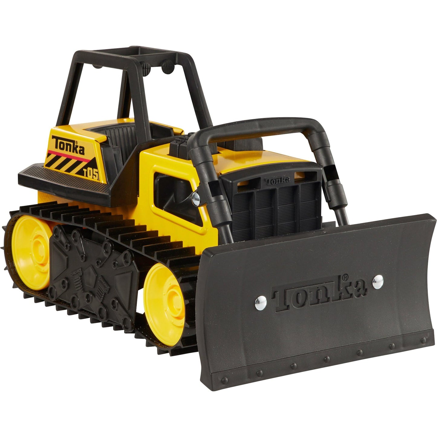 Tonka Steel Bulldozer Vehicle, Yellow - Moveable Blade & Lifetime Guarantee