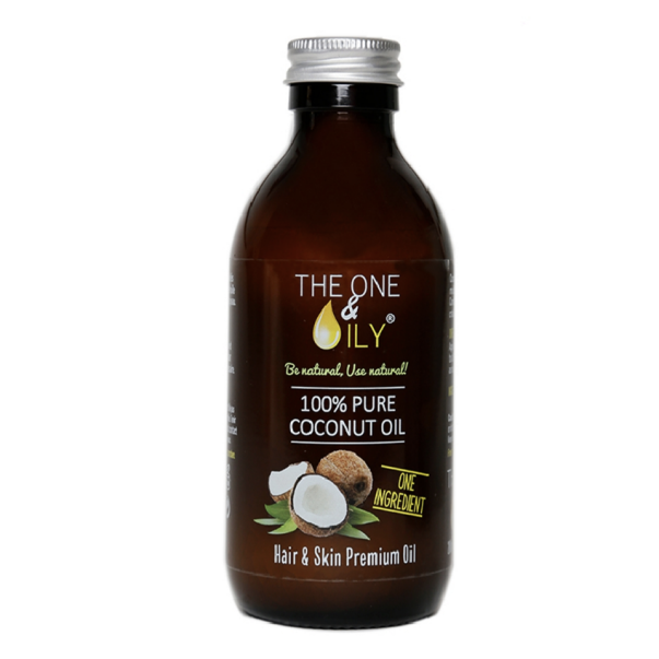 The One & Oily 100% Pure Coconut Oil for Hair & Skin - Nourishing & Hydrating 200ml/6.76 oz