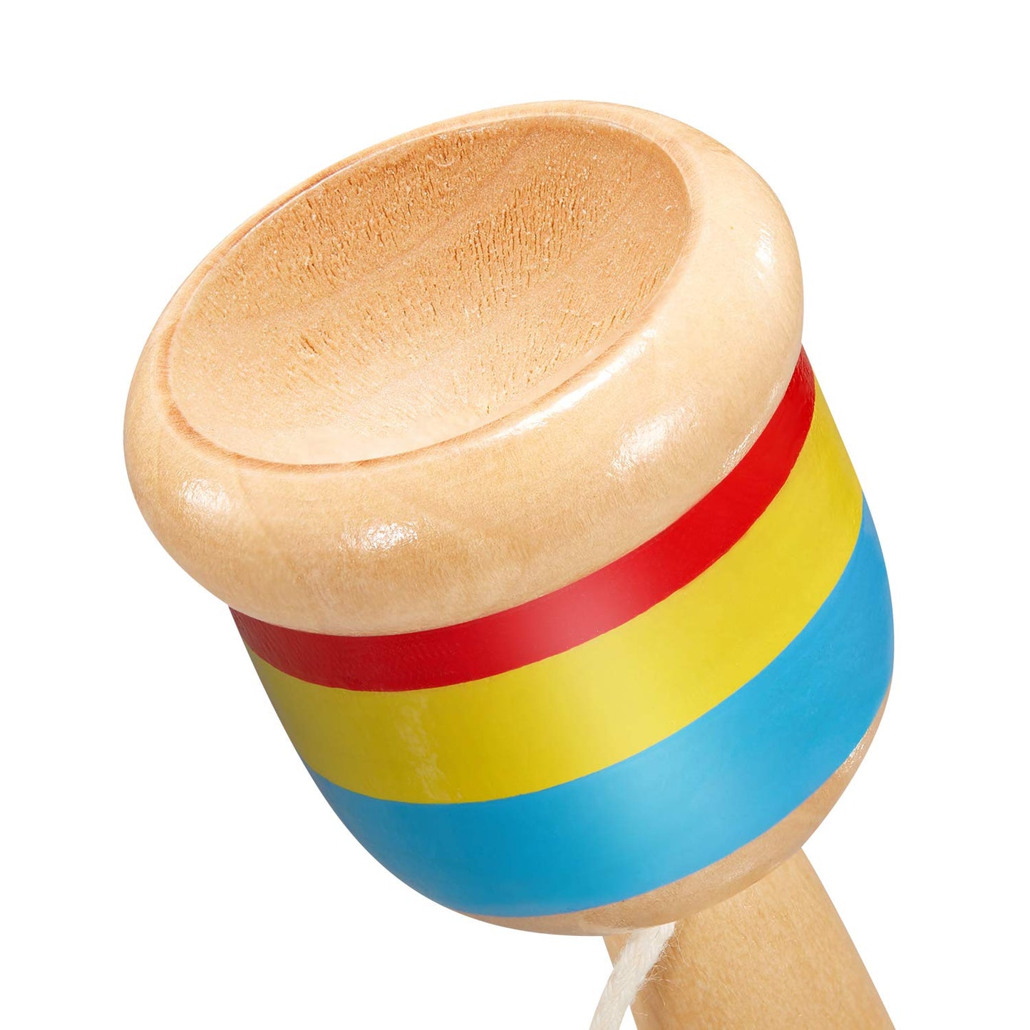 TOODOO 2-Piece Jacks Game — Wooden Cup & Ball for Hand-Eye Coordination