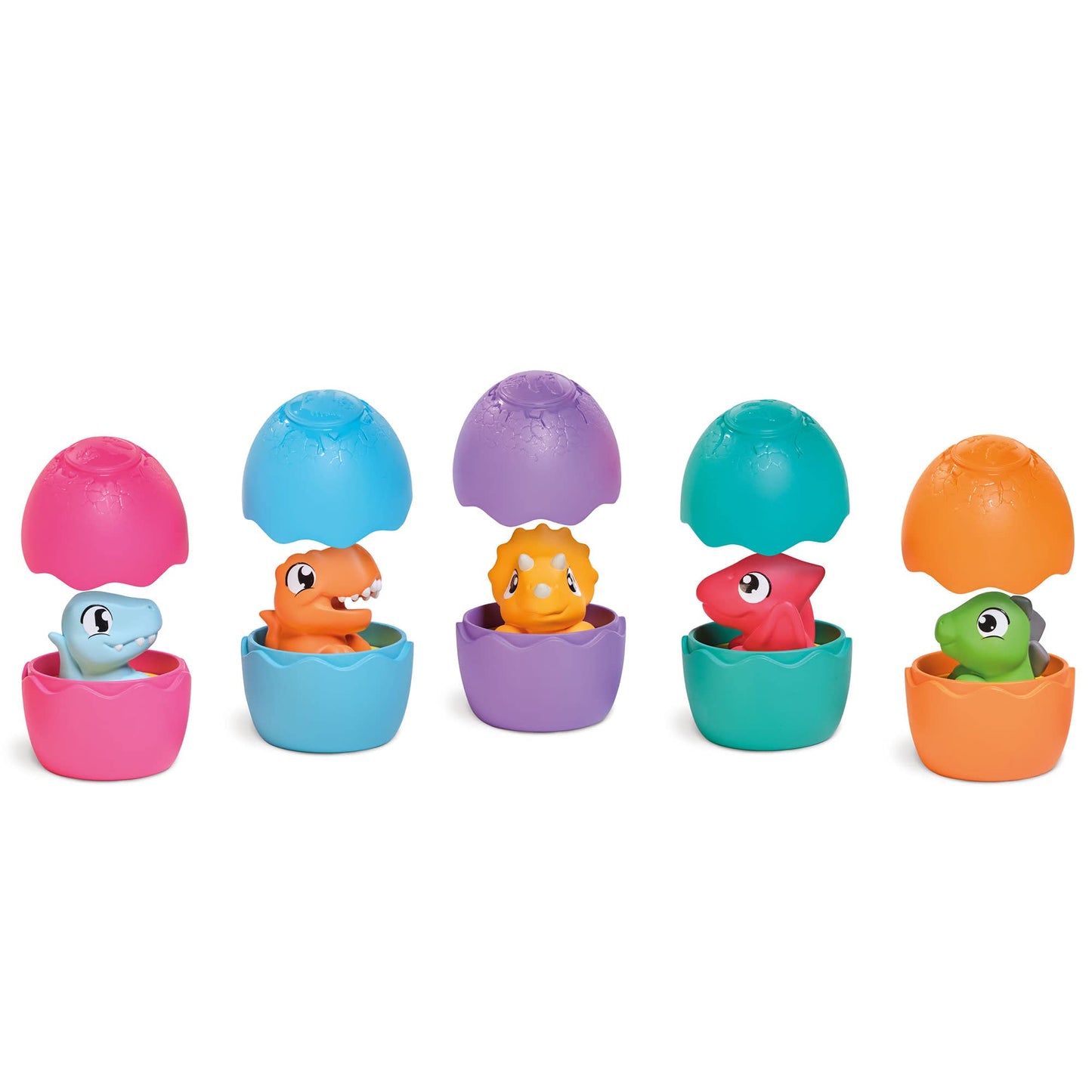 Toomies Jurassic World Spin & Hatch Dino Eggs – Developmental Dinosaur Toys 12m+