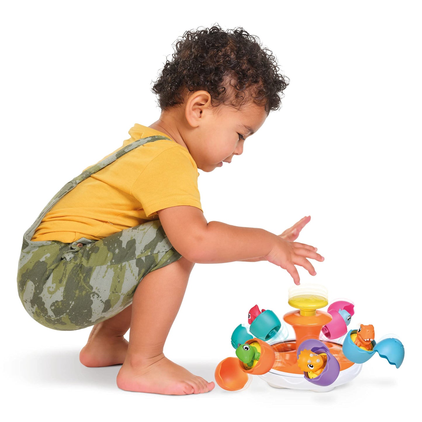 Toomies Jurassic World Spin & Hatch Dino Eggs – Developmental Dinosaur Toys 12m+