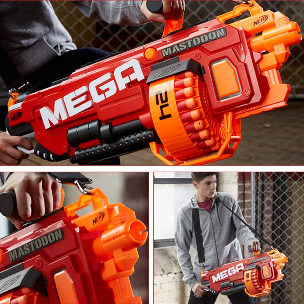 Toosci 60 PCS Mega Darts Refill Pack 9.5 cm – Nerf Mega Compatible