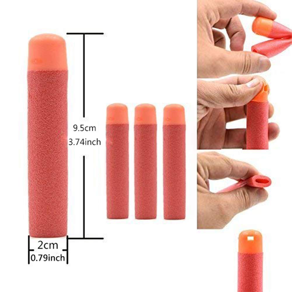 Toosci 60 PCS Mega Darts Refill Pack 9.5 cm – Nerf Mega Compatible
