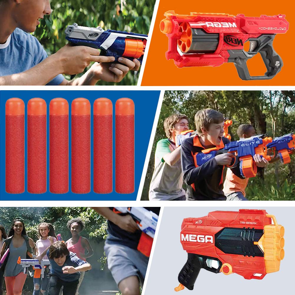 Toosci 60 PCS Mega Darts Refill Pack 9.5 cm – Nerf Mega Compatible