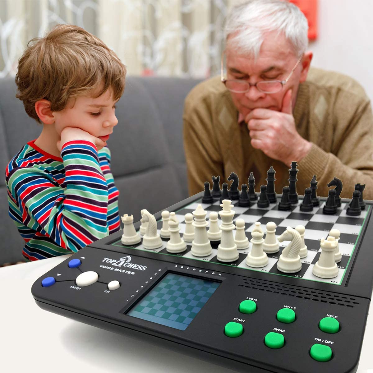 Top 1 Chess Electronic Chess Set | Voice Teaching Chess for Kids & Adults