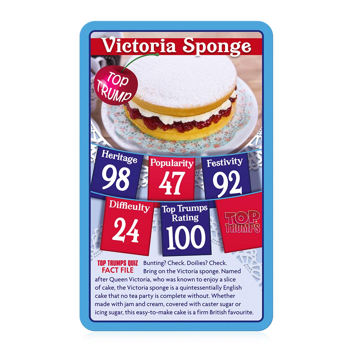 Top Trumps British Bakes Card Game – Fun Cake Facts & Friendly Duels