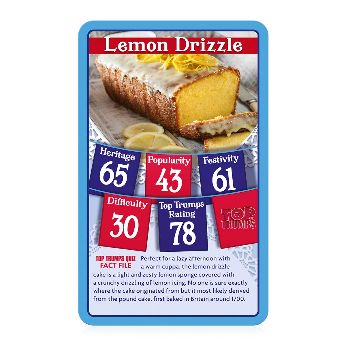 Top Trumps British Bakes Card Game – Fun Cake Facts & Friendly Duels