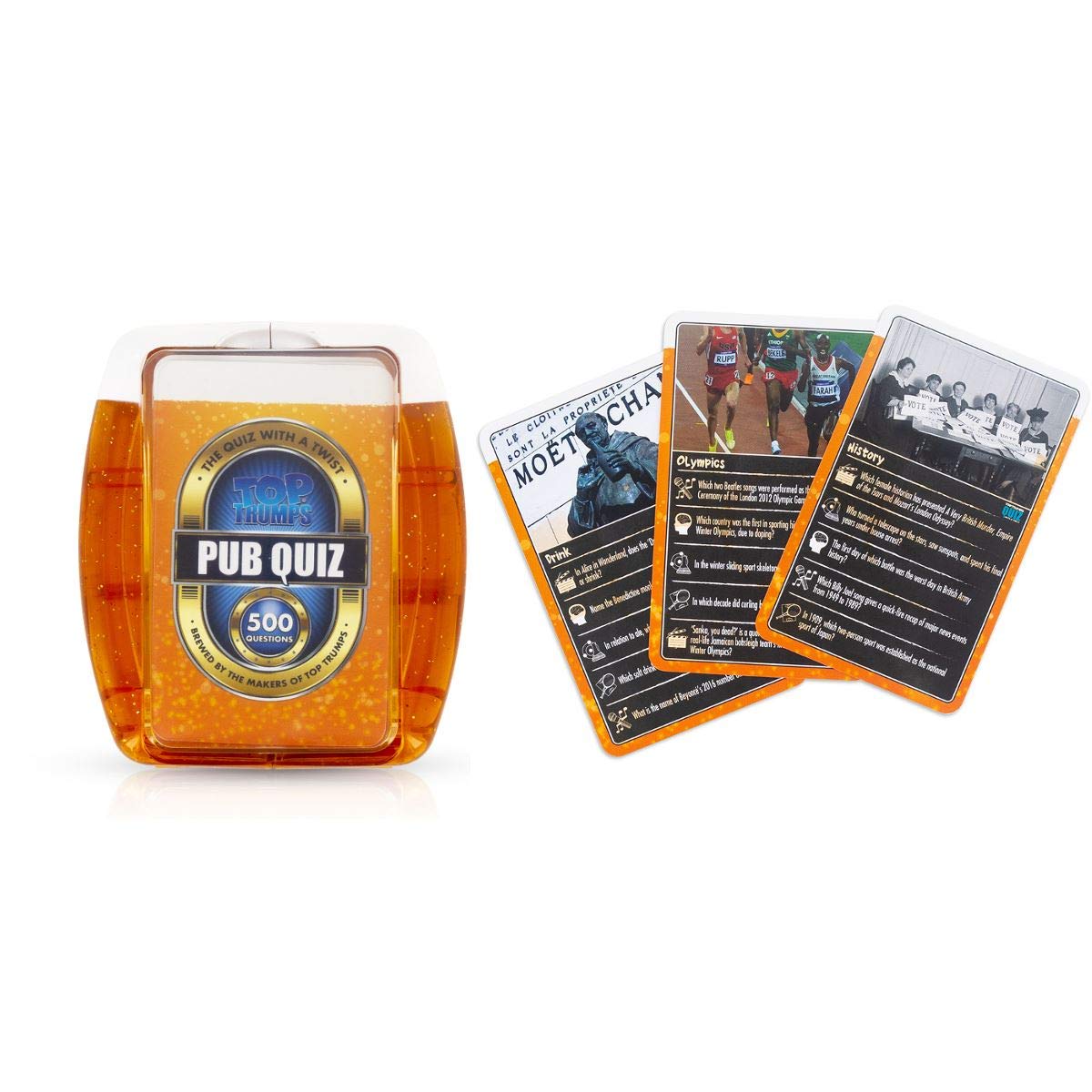 Top Trumps Pub Quiz Trivia Game – 500 Questions for Adults & Teens (8+)