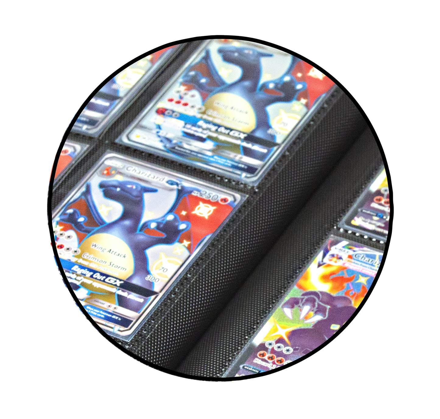 TopDeck 1000-Card Binder – Side-Loading 16-Pocket Portfolio (Ringless, Black)