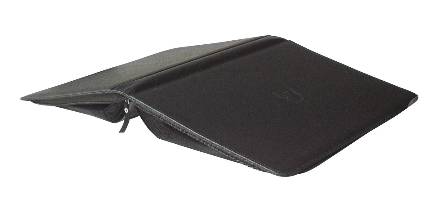 TopDeck 1000-Card Binder – Side-Loading 16-Pocket Portfolio (Ringless, Black)