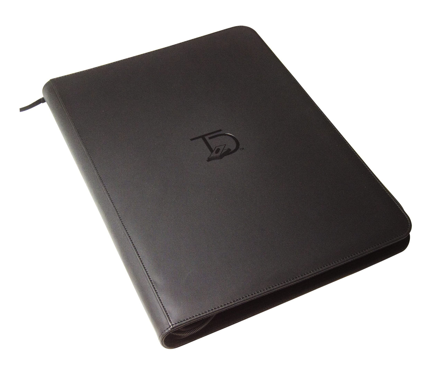 TopDeck 1000-Card Binder – Side-Loading 16-Pocket Portfolio (Ringless, Black)