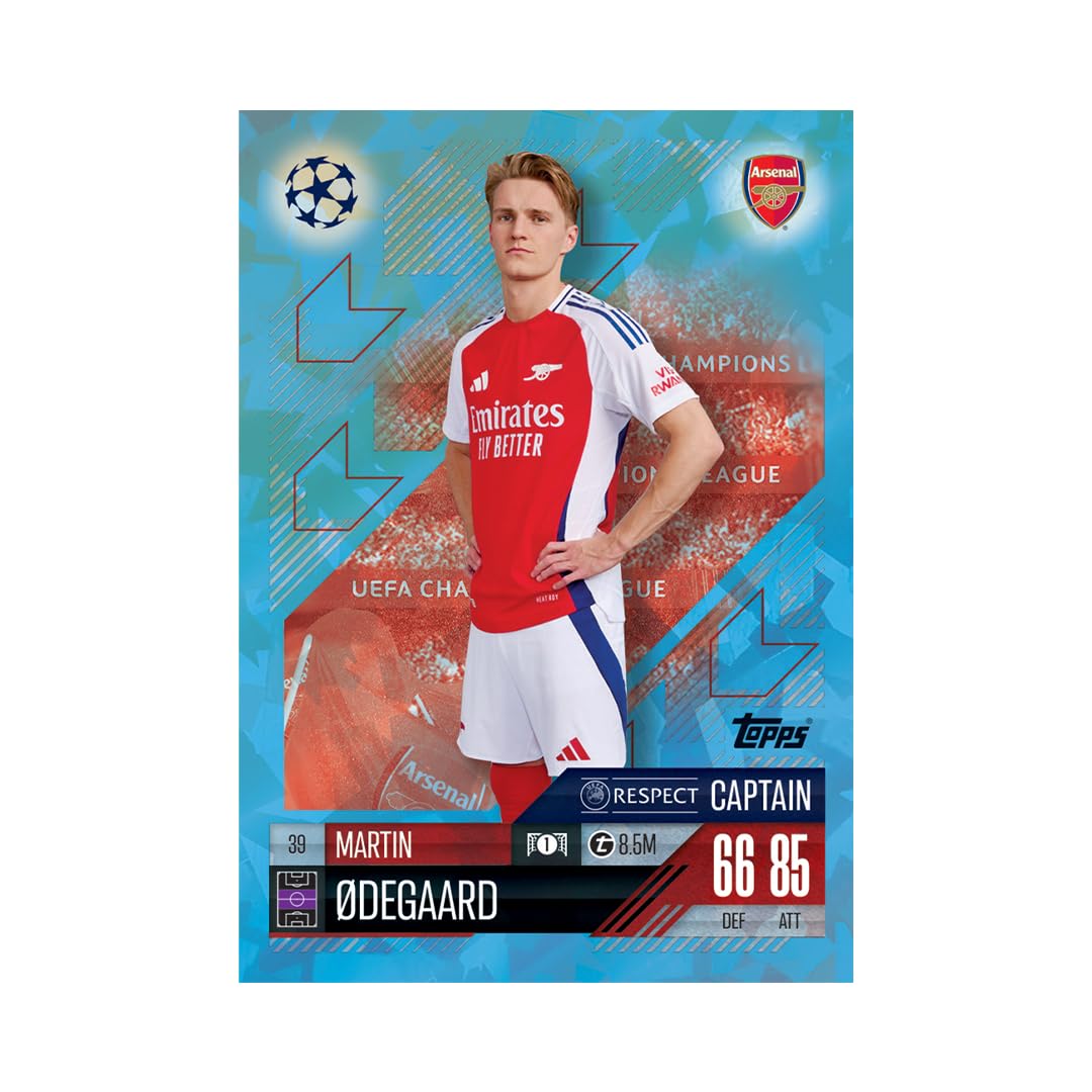 Topps UEFA Champions League Match Attax 24/25 Flow Pack – 40 Cards, Ultra Rare & Limited Editions