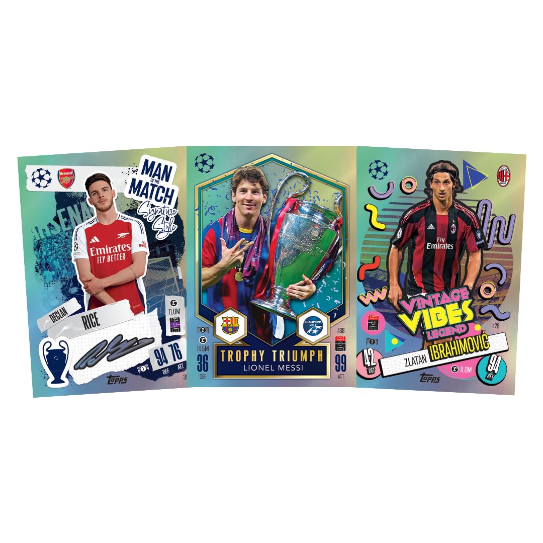 Topps Match Attax 24/25 Multipack of 12 – UEFA Champions League Cards