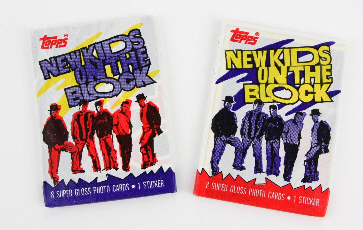 Topps NKOTB 1989 Trading Cards – Two Packs (Series 1) | NKOTB Collectibles