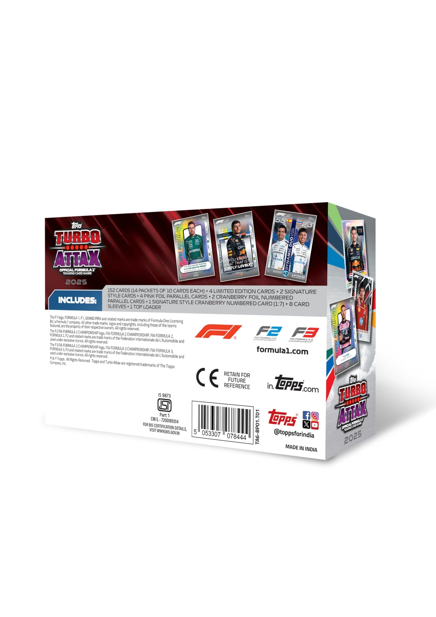 Topps Turbo Attax Formula 1 2025 Limited Edition Pack – Collectible Trading Cards