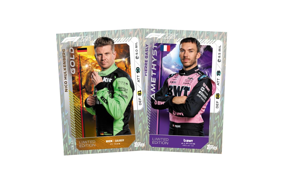 Topps Turbo Attax Formula 1 2025 Limited Edition Pack – Collectible Trading Cards