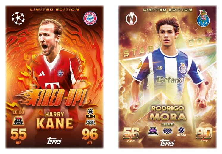Topps UEFA Champions League Match Attax 2025 Smart Pack | Collectible Trading Cards