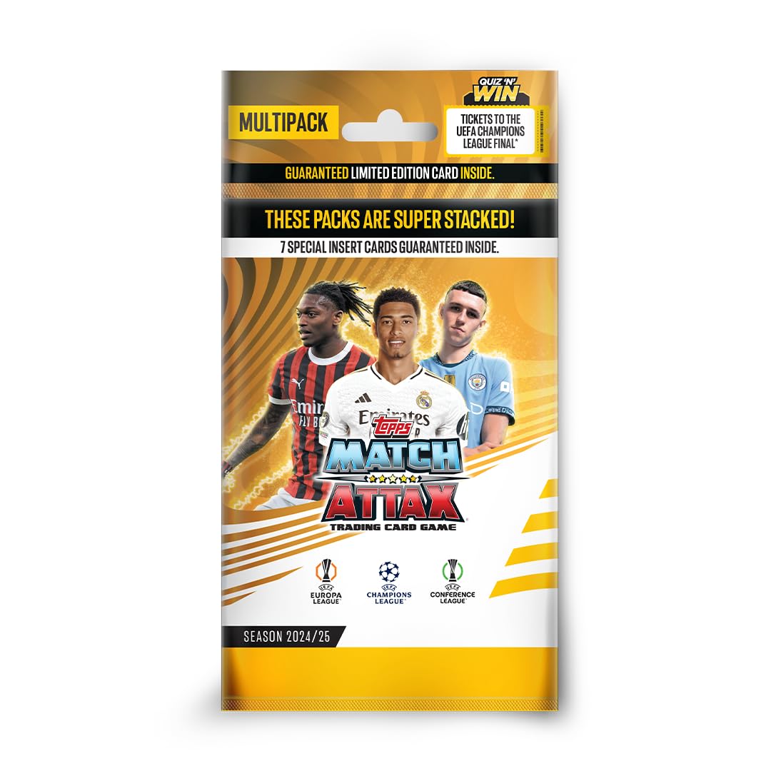 Topps UEFA Champions League Match Attax 24/25 Multipack – Trading & Collectible Cards