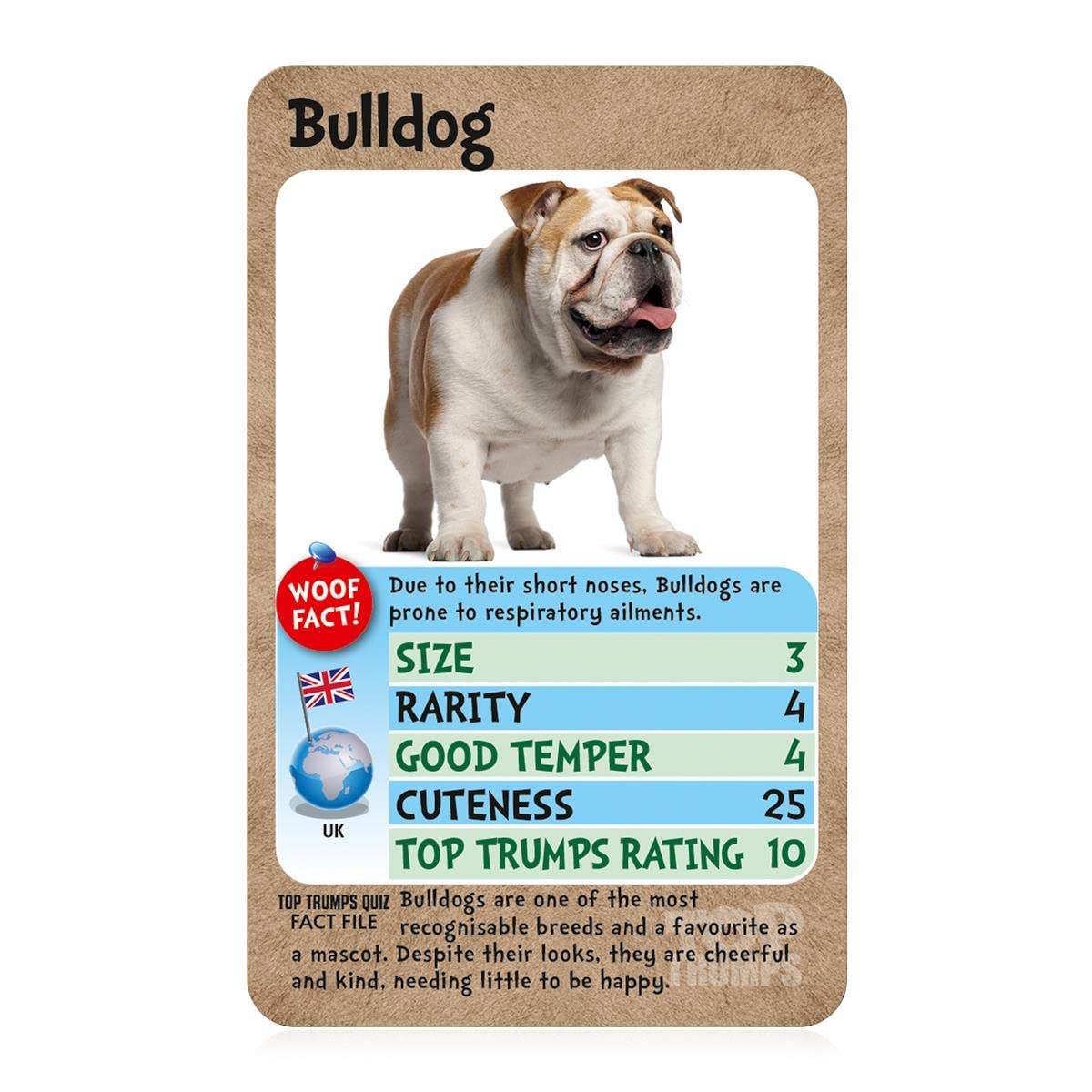 Top Trumps Dogs Card Game – Family Strategy & Quick Thinking for 2+ Players (6+ Years)