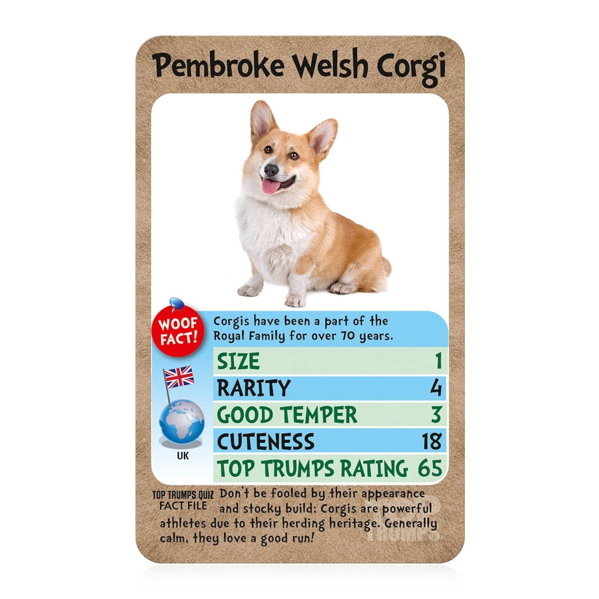 Top Trumps Dogs Card Game – Family Strategy & Quick Thinking for 2+ Players (6+ Years)