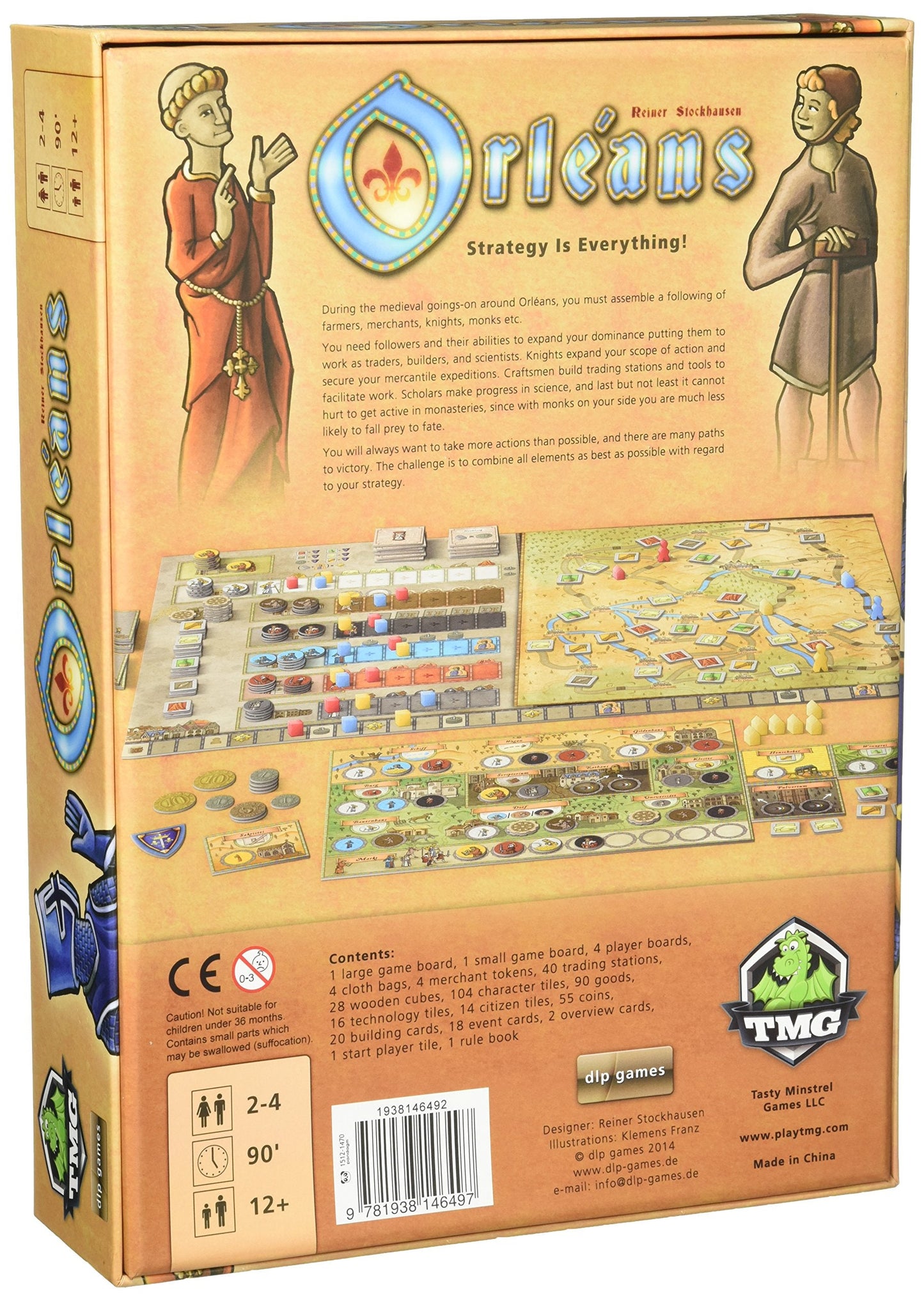 Orléans Board Game by Tasty Minstrel Games | TopWare INTERACTIVE