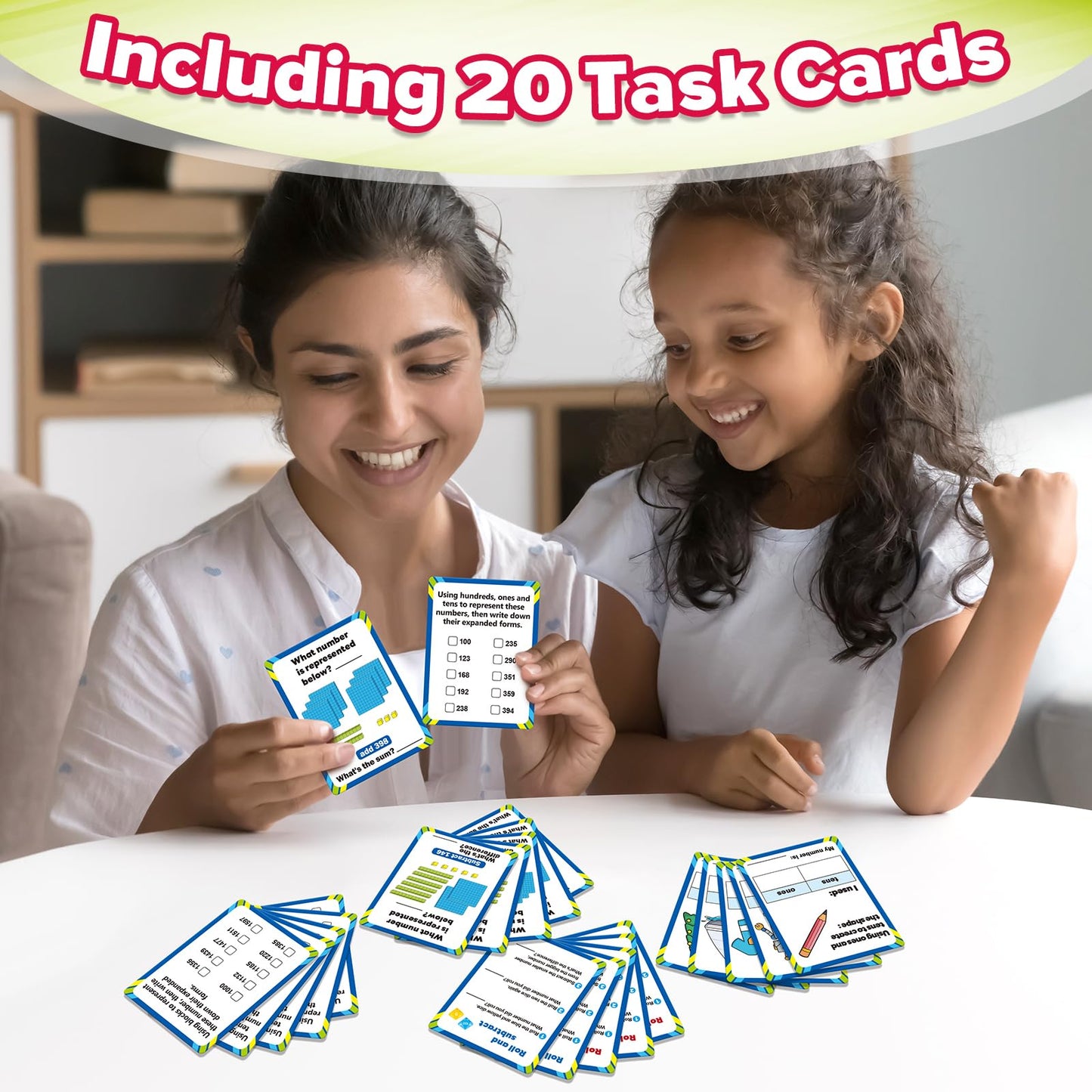 Torlam Base Ten Blocks for Place Value – Math Manipulatives for 1st–3rd Grade
