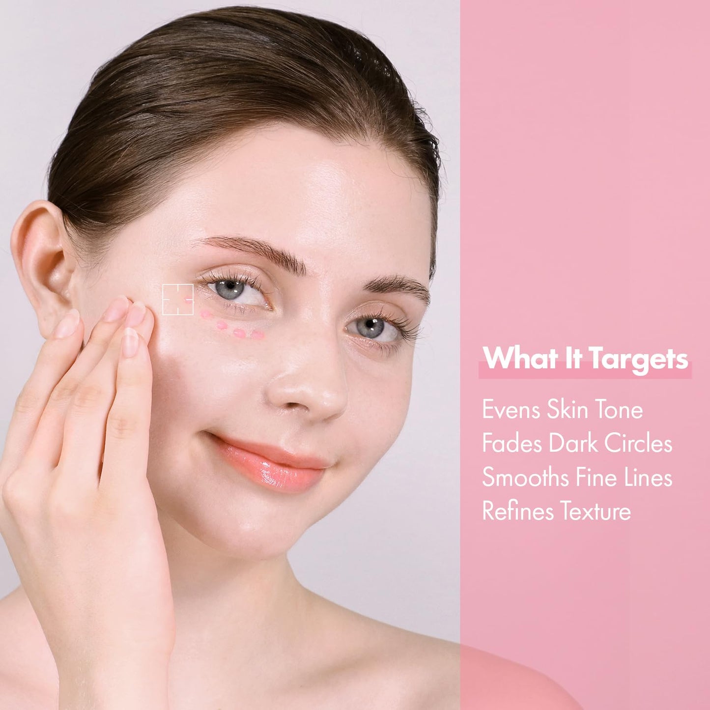 TOSOWOONG PDRN Pink Peptide Eye Cream – Salmon DNA PDRN 5000ppm, Liposome Retinol, Caffeine (30ml)