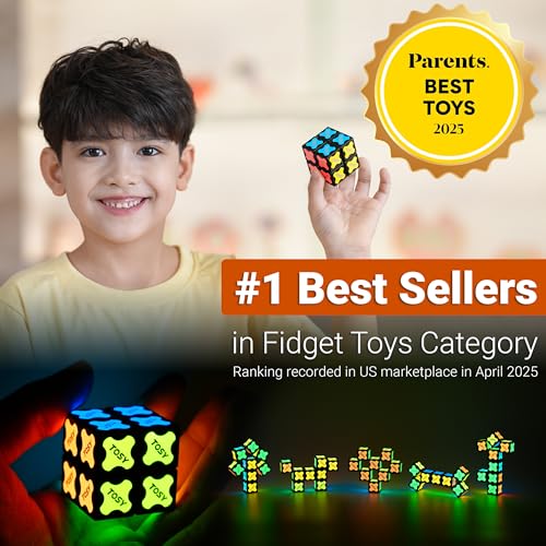 TOSY Magnet Cube 2x2 – 8-Block Magnetic Puzzle & Customizable Infinity Cube