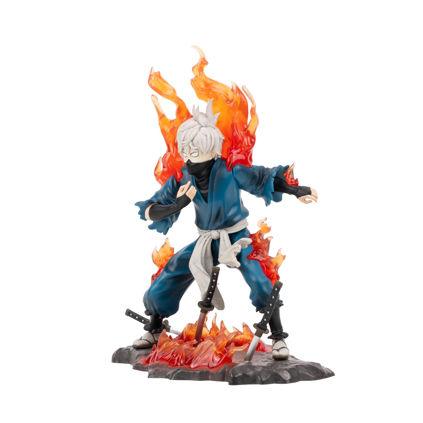 Total Anime Gabimaru 9-Inch Collector Statue – Premium PVC with Environmental Base (Licensed by Jazwares)