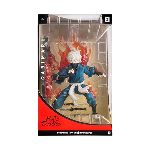 Total Anime Gabimaru 9-Inch Collector Statue – Premium PVC with Environmental Base (Licensed by Jazwares)
