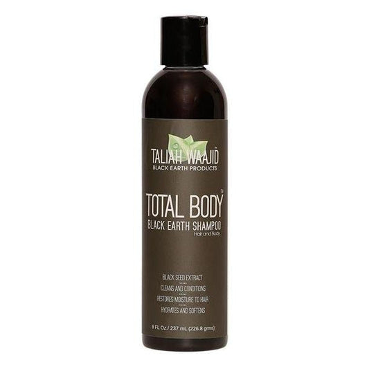 Taliah Waajid Black Earth Products Total Body Black Earth Shampoo: Gentle Cleansing for Natural & Textured Hair 237ml/8.01 oz