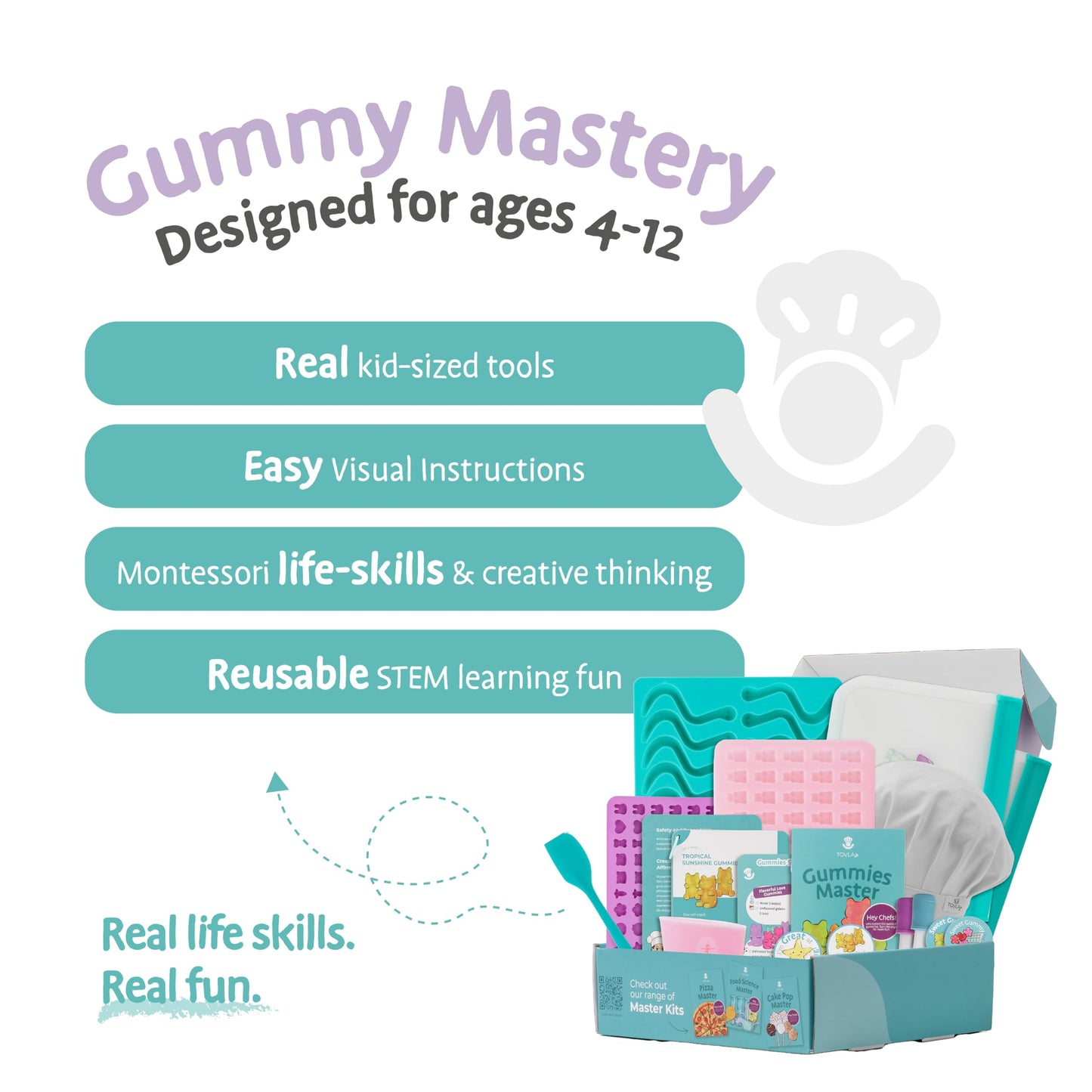 TOVLA JR. Ultimate Gummy-Making Kit for Kids | STEM Candy Craft for Ages 4+
