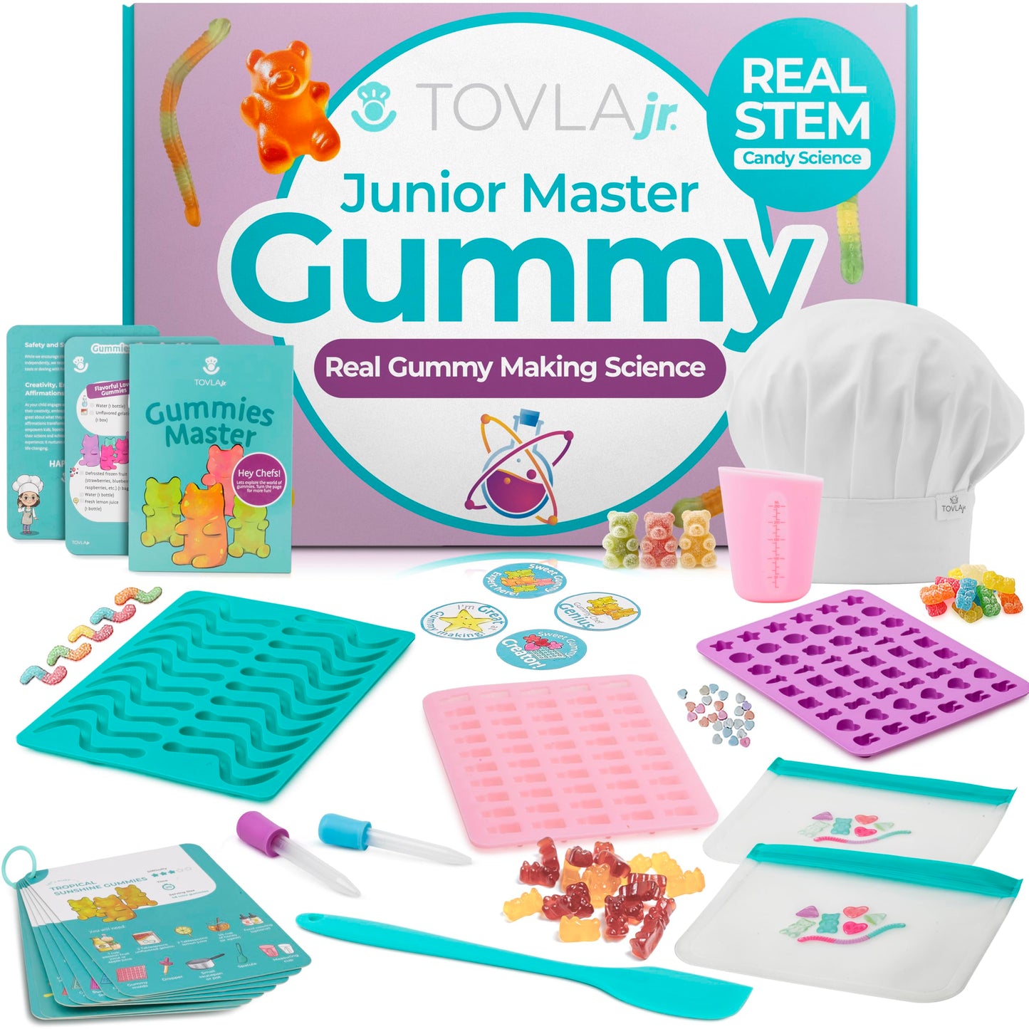 TOVLA JR. Ultimate Gummy-Making Kit for Kids | STEM Candy Craft for Ages 4+