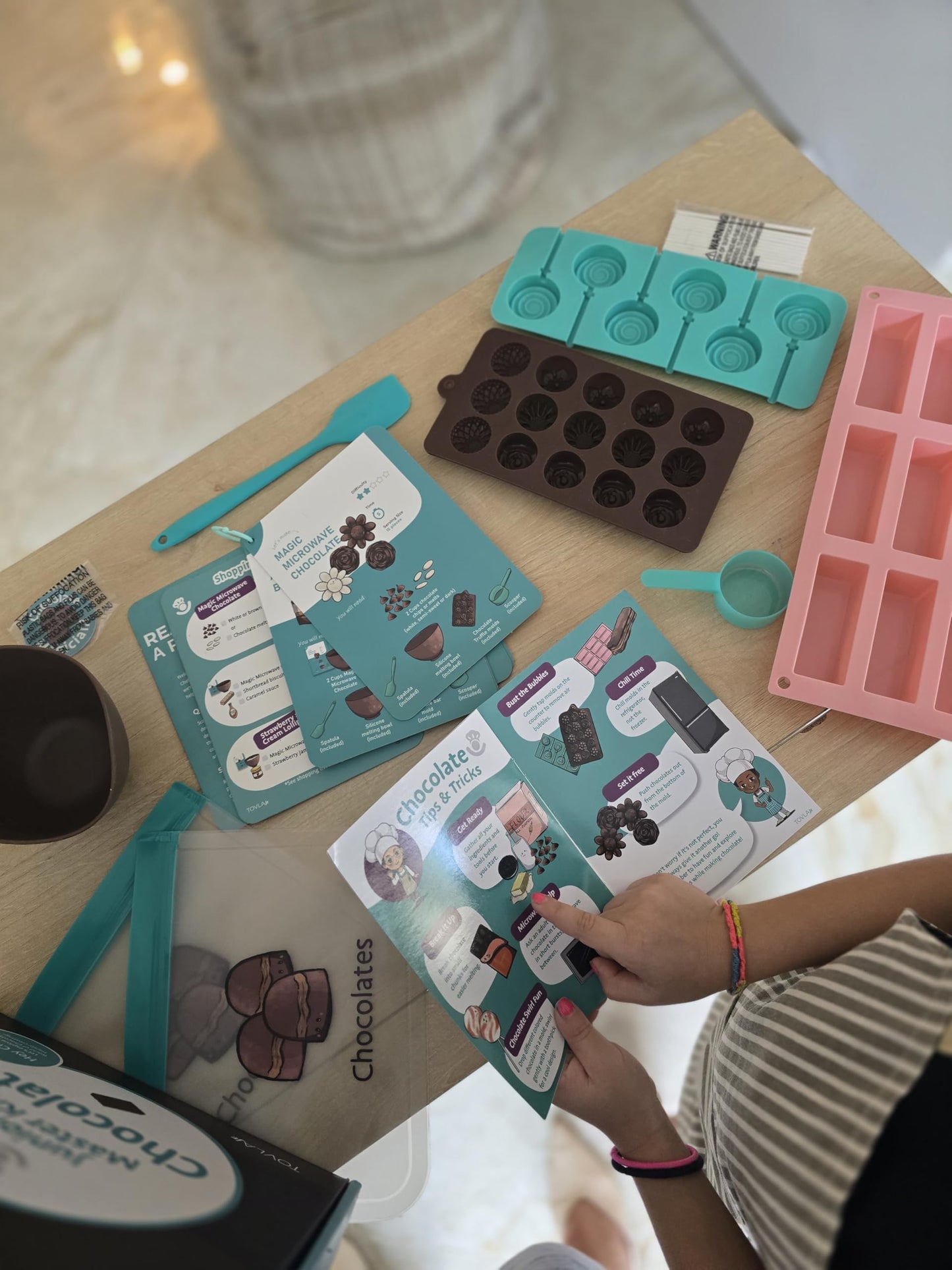 Tovla Jr. Real Chocolate Kit for Kids – STEM Gift with Real Tools