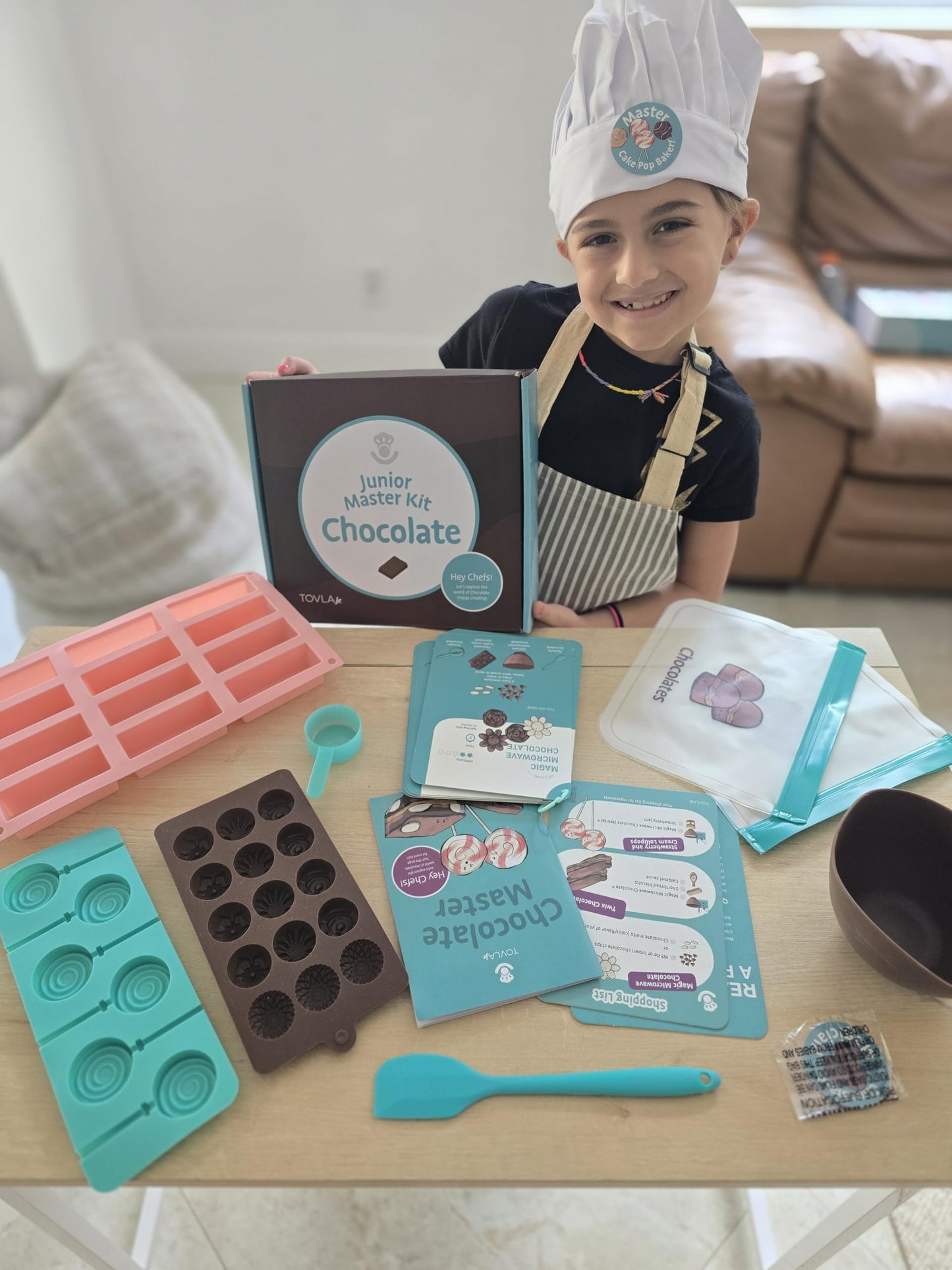 Tovla Jr. Real Chocolate Kit for Kids – STEM Gift with Real Tools