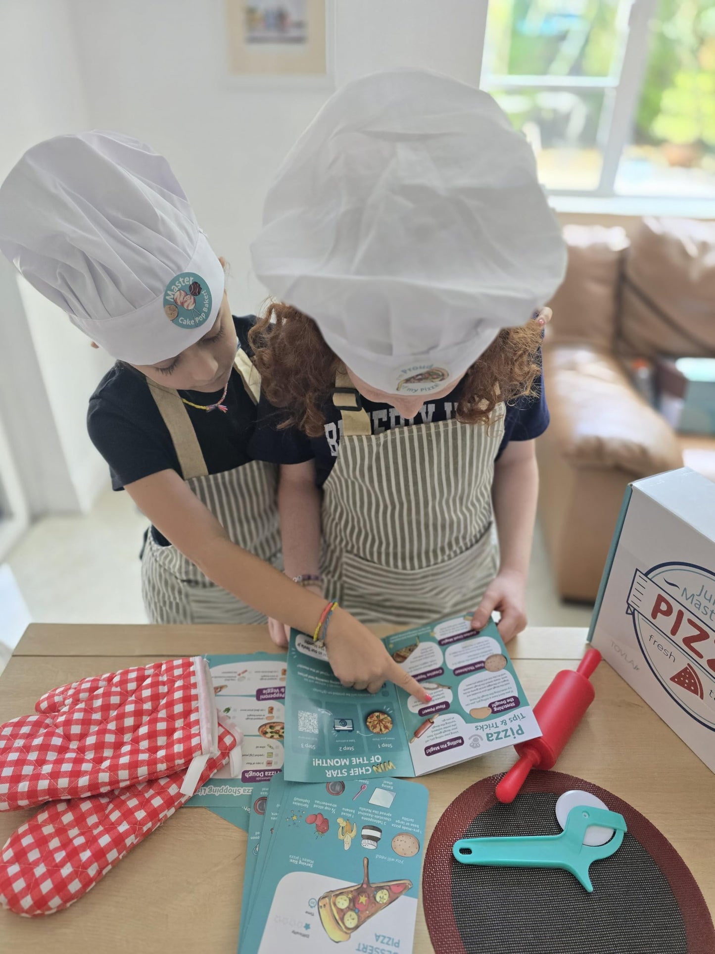 Tovla Jr. Real Pizza Cooking Kit for Kids | Safe, Hands-On Baking & STEM Fun